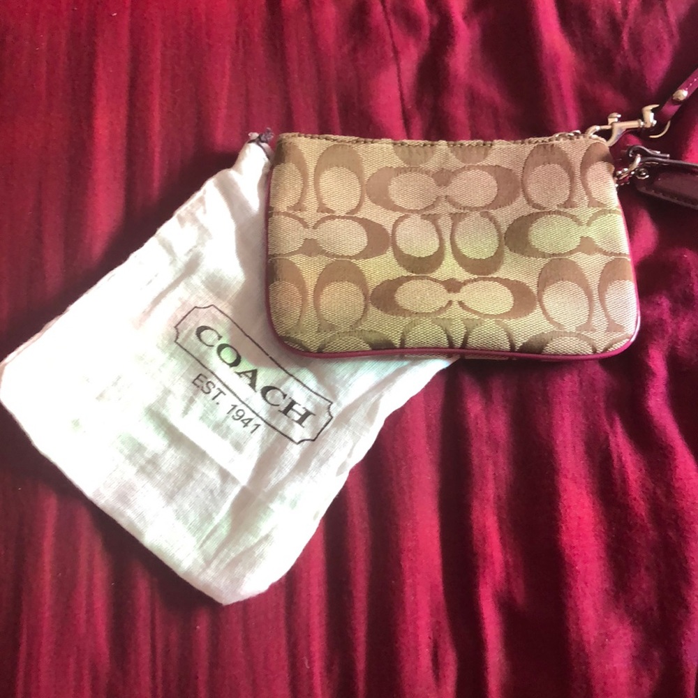 Coach wristlet